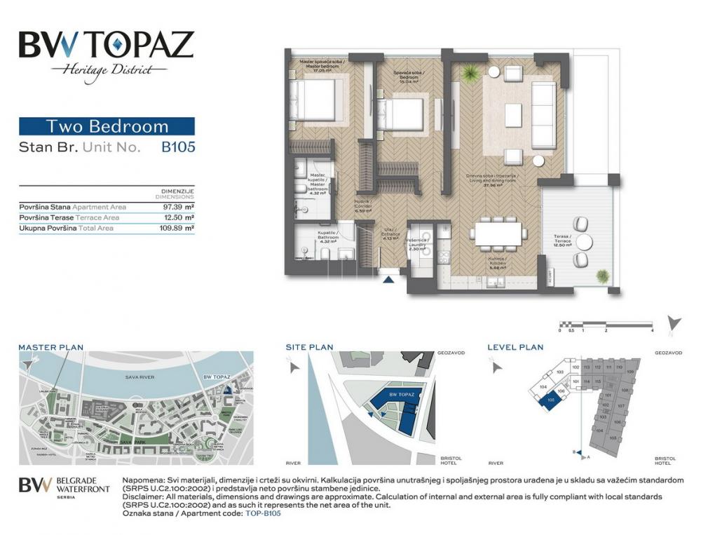 BW Topaz, premium zgrada, ugaona pozicija